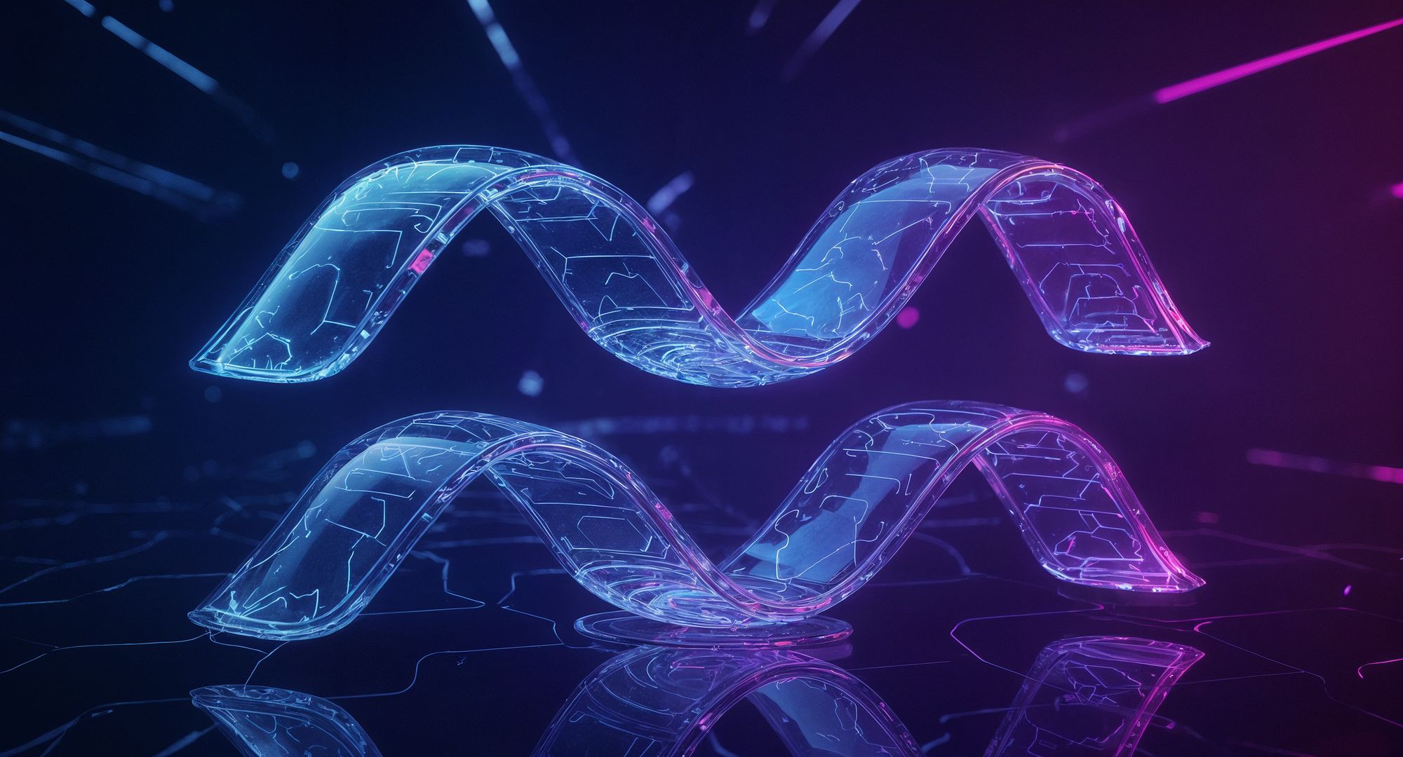 <span style="white-space: pre-wrap;">Glassmorphic waves</span>